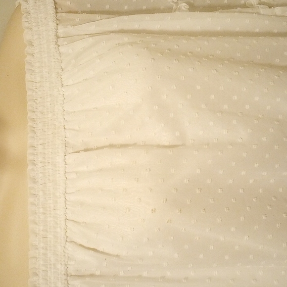 Polka dot off shoulder see through top - Picture 5 of 5